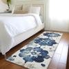 Addison Rugs Chantille ACN1802 Navy 2'3" x 7'6" Indoor/Outdoor, Machine Washable, Easy Clean, Non Shedding, Bedroom, Living Room, Dining Room, Kitchen, Patio Runner Rug view 1