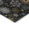 Addison Rugs Chantille ACN1823 Black 8' x 10' Indoor/Outdoor, Machine Washable, Holiday, Christmas Rug, Easy Clean, Non Shedding, Living Room, Entryway, Kitchen, Patio Rug view 4