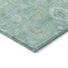 Addison Rugs Chantille ACN1770 Teal 8' x 8' Indoor/Outdoor, Machine Washable, Easy Clean, Non Shedding, Bedroom, Living Room, Dining Room, Kitchen, Patio Round Rug view 4