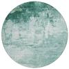 Addison Rugs Chantille ACN1766 Aqua 8' x 8' Indoor/Outdoor, Machine Washable, Easy Clean, Non Shedding, Bedroom, Living Room, Dining Room, Kitchen, Patio Round Rug view 3