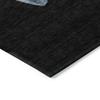 Addison Rugs Chantille ACN1826 Black 3' x 5' Indoor/Outdoor, Machine Washable, Holiday, Christmas Rug, Easy Clean, Non Shedding, Living Room, Entryway, Kitchen, Patio Rug view 4