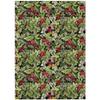 Addison Rugs Chantille ACN1816 Black 3' x 5' Indoor/Outdoor, Machine Washable, Holiday, Christmas Rug, Easy Clean, Non Shedding, Living Room, Entryway, Kitchen, Patio Rug view 3