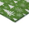 Addison Rugs Chantille ACN1815 Emerald 9' x 12' Indoor/Outdoor, Machine Washable, Holiday, Christmas Rug, Easy Clean, Non Shedding, Living Room, Entryway, Kitchen, Patio Rug view 4
