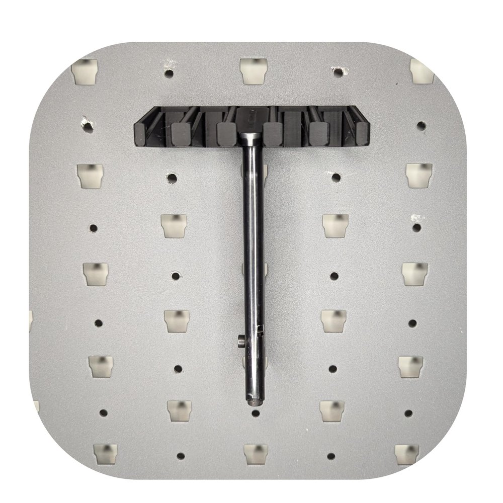 Hammy3DPrints Mount for Browning Buckmark 22LR Mags - GallowTech | Magazine Holder Storage Rack (Black, Standard Baseplate)