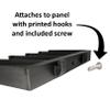 Hammy3DPrints Mount for Browning Buckmark 22LR Mags - GallowTech | Magazine Holder Storage Rack (Black, Standard Baseplate) view 2