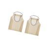 WHAMVOX 2pcs Hanging Storage Bag for Vegetables and Onions Khaki view 1