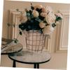 WHAMVOX 1pc Creative Flower Basket Decorative Iron Weave Holder for Home Storage Versatile Flower Arrangement Sundries Organizer for Living Room Bedroom view 4