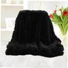 Cabilock Plush Fleece Throw Blanket Soft Warm Bed Blanket Cozy Solid Color for Home Decor and Use view 2