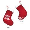 I'd Rather Be Lifting Christmas Decorative Socks, New Year Decorative Gift Pendant, Soft Red Christmas Socks view 3