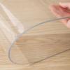 DSFHVBDD Clear Table Cover Protector 15.7x31.5in, 2mm Thick Plastic Table Cover Rectangle, Waterproof Plastic Table Cover, for Kitchen, Dresser, Writing Desk, Dining Room Table view 1