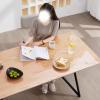DSFHVBDD Clear Table Cover Protector 15.7x31.5in, 2mm Thick Plastic Table Cover Rectangle, Waterproof Plastic Table Cover, for Kitchen, Dresser, Writing Desk, Dining Room Table view 2