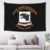 761st Tank Battalion Black Panthers Wwii Tapestry Wall Hanging For Living Room Or Dorm Decor 60x40in view 1