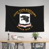 761st Tank Battalion Black Panthers Wwii Tapestry Wall Hanging For Living Room Or Dorm Decor 60x40in view 4