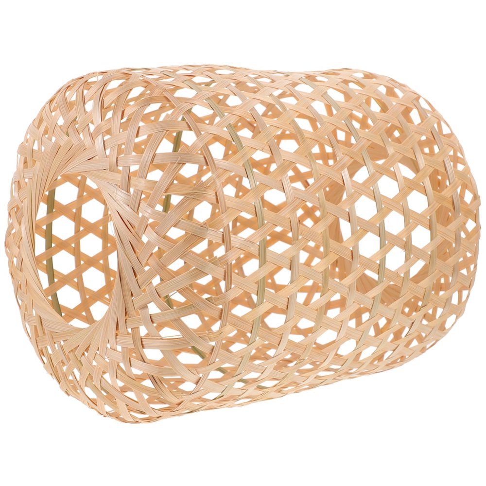 CIYODO Pendant Light Shade Woven Lampshade for Ceiling Hanging Lights Versatile Rustic Decor for Bedroom Room Restaurant and Office Spaces