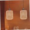 CIYODO Pendant Light Shade Woven Lampshade for Ceiling Hanging Lights Versatile Rustic Decor for Bedroom Room Restaurant and Office Spaces view 3