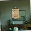 CIYODO Pendant Light Shade Woven Lampshade for Ceiling Hanging Lights Versatile Rustic Decor for Bedroom Room Restaurant and Office Spaces view 4