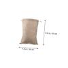 WHAMVOX 6pcs Reusable Vegetable Drawstring Pockets Eco-friendly Burlap Produce Bags for Groceries view 2