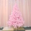 Xmas Trees Artificial Christmas Tree PVC Christmas Tree with Support Indoor Outdoor Holiday Decoration Fireproof New Year Decorations-Pink 210Cm Commemoration Day view 3