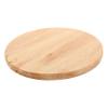 ORFOFE Round Wooden Stool Seat Cover Replacement Durable Solid Wood Stool Top for Kitchen Dining and Events for Home Use view 1