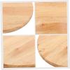 ORFOFE Round Wooden Stool Seat Cover Replacement Durable Solid Wood Stool Top for Kitchen Dining and Events for Home Use view 3