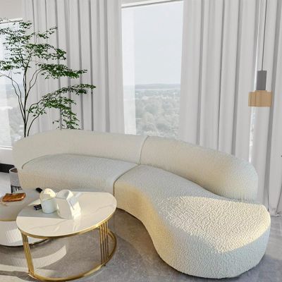 HEVOY Armless Sofa Cover, Stretch L Shape Chaise Lounge Sectional Slipcover, Wear-Resistant Universal Special Shape Couch Cover (White, Sofa Armless Chair [Suitable for 28-39 inches])