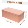 Hoement 2pcs Small Metal Tin Tea Packaging Box Tea Bag Storage Container Tin Case for Loose Dried Fruits Snacks Gifts Jewelry view 2