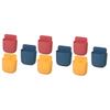 FOYTOKI 3sets Multifunctional Wall-mounted Phone Holder Charging Rack Storage Bin for Remote Cell Phones Office Home Decor 3pcs*3 view 1