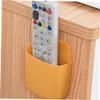 FOYTOKI 3sets Multifunctional Wall-mounted Phone Holder Charging Rack Storage Bin for Remote Cell Phones Office Home Decor 3pcs*3 view 3