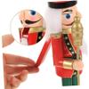 Christmas Wooden Cartoon Soldier Nutcracker Adorn Desktop Creative view 2