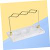 Cabilock Marble Makeup Organizer Toothbrush Holder Compartments for Cosmetics and Accessories Space-Saving Design for Bathroom and Vanity Storage view 4