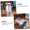 HOMOCONO 2pcs Bucket for Flower Arranging Galvanized Tub Flower Vase Home Decor view 4