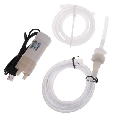 kobeIeen 5V USB Water Cooling 4L/min Self-Priming for Fish Water Dispenser Circulating Water Craft Fountain