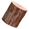 HAPINARY Rustic Wood Pile Ornaments Candle Holders for Table Centerpiece Wooden Tea Light Holders Decorative Candle Stands Wedding view 1