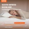 VEVOR Heated Mattress Pad, 78"x80", White King Electric Bed Warmer with 1-5 Heat Settings Control, 10-Hour Auto Shut Off, Machine-Wash Breathable Coral Fleece Heating Electric Mattress Sheets view 2