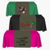 Custom Table Runner with Business Logo, Name, Design Personalized Tablecloth Customized Table Banner for Party Tradeshow Events Decor 36"x72", Yellow Green view 3
