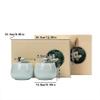 eexbz Tea Can Tea Cans, Ceramic Tea Storage Cans, Sealed Tea Cans, Home Decoration Ornaments Tea Storage Box view 2