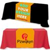 Custom Table Runner with Business Logo, Personalized Table Cloth with Text Photo, Customize Tablecloth for Birthday Wedding Anniversary Tradeshow Events, 30"x72", Croci view 2