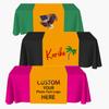 Custom Table Runner with Business Logo, Personalized Table Cloth with Text Photo, Customize Tablecloth for Birthday Wedding Anniversary Tradeshow Events, 30"x72", Croci view 3