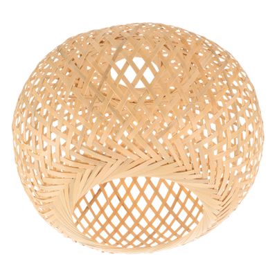ULDIGI Bamboo Lampshade Pendant Light Vintage Decor Lamp Shade Boho Style for Home Lighting