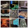 18 x 18 Inches Round Green Agate Coffee Table Top Resin Sofa Side Table with Luxurious Look view 3