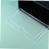 Parliky 6pcs Stackable Shoe Storage Box, Thickened Plastic Door Black view 3
