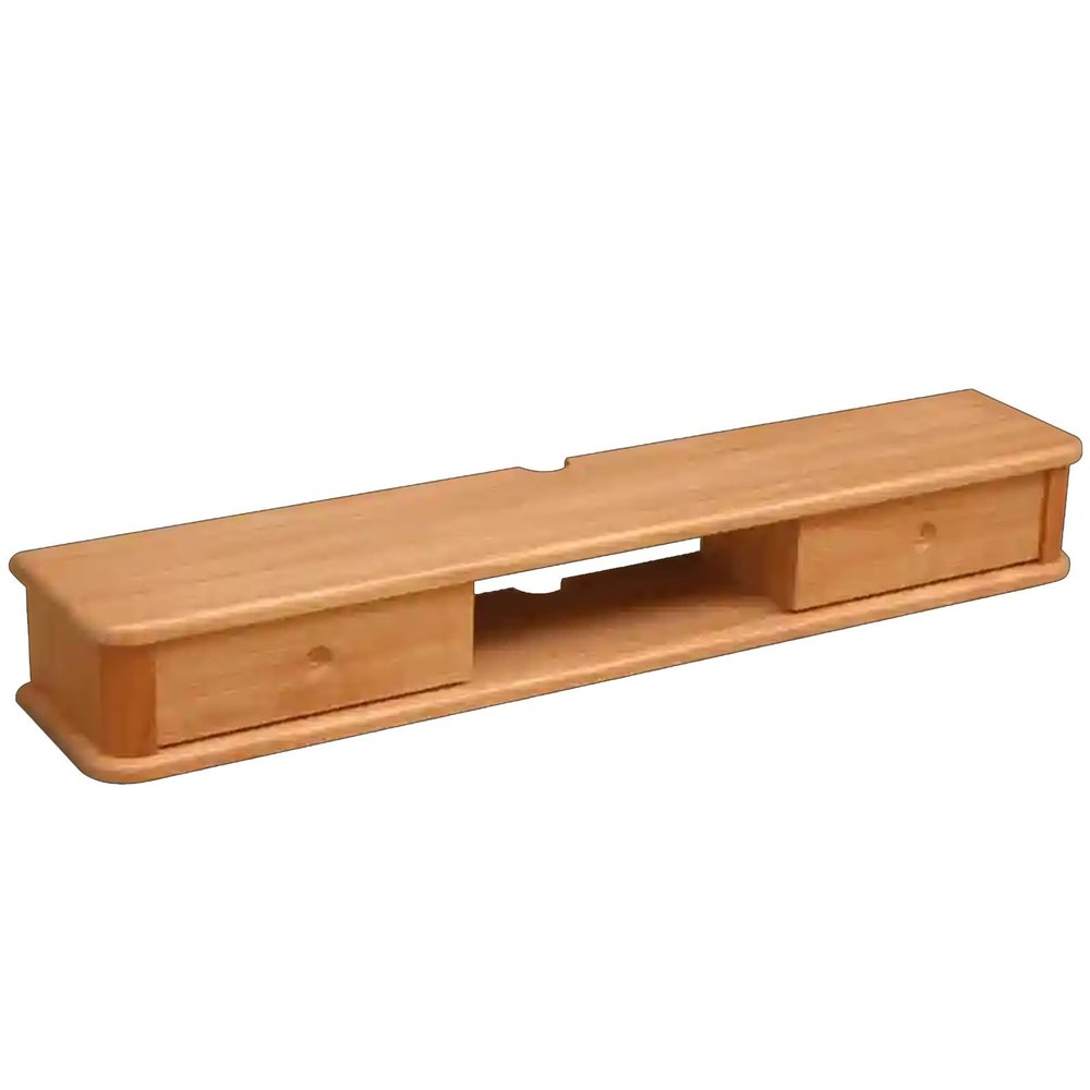 Floating TV Stand Wall Mounted TV Cabinet with Sliding Cabinet Doors Left and Right Entertainment Media Console 63'' Storage TV Bench for Living Room Audio-video Shelving Narrow Cabinet Shelf.(Red wal