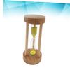3 Minute Wooden Sandglass Hourglass Timer for Board Games Decor view 2