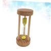3 Minute Wooden Sandglass Hourglass Timer for Board Games Decor view 3
