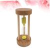 3 Minute Wooden Sandglass Hourglass Timer for Board Games Decor view 4