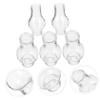 ABOOFAN Retro Light Cover Glass Oil Lamp Chimney Replacement Chimney for Vintage Lamp view 4