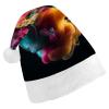 BTCOWZRV Melt In The Water Christmas Hat Unisex Velvet Santa Hat Xmas Holiday Hat for Adults New Year Party Headwear view 1