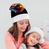 BTCOWZRV Melt In The Water Christmas Hat Unisex Velvet Santa Hat Xmas Holiday Hat for Adults New Year Party Headwear view 4