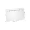 Hoement Ergonomic Chopping Board Non-slip Surface Cutting Boards for Easy to Clean view 2