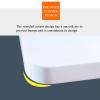 Wall Mounted Table Folding Floating Laptop Desk Fold-Down Work Table Drop-Leaf Table Wall Writing Desk Table Computer Desk Dining Table With Brackets For Space Saving(Pink,50*30cm/20*12in) view 2